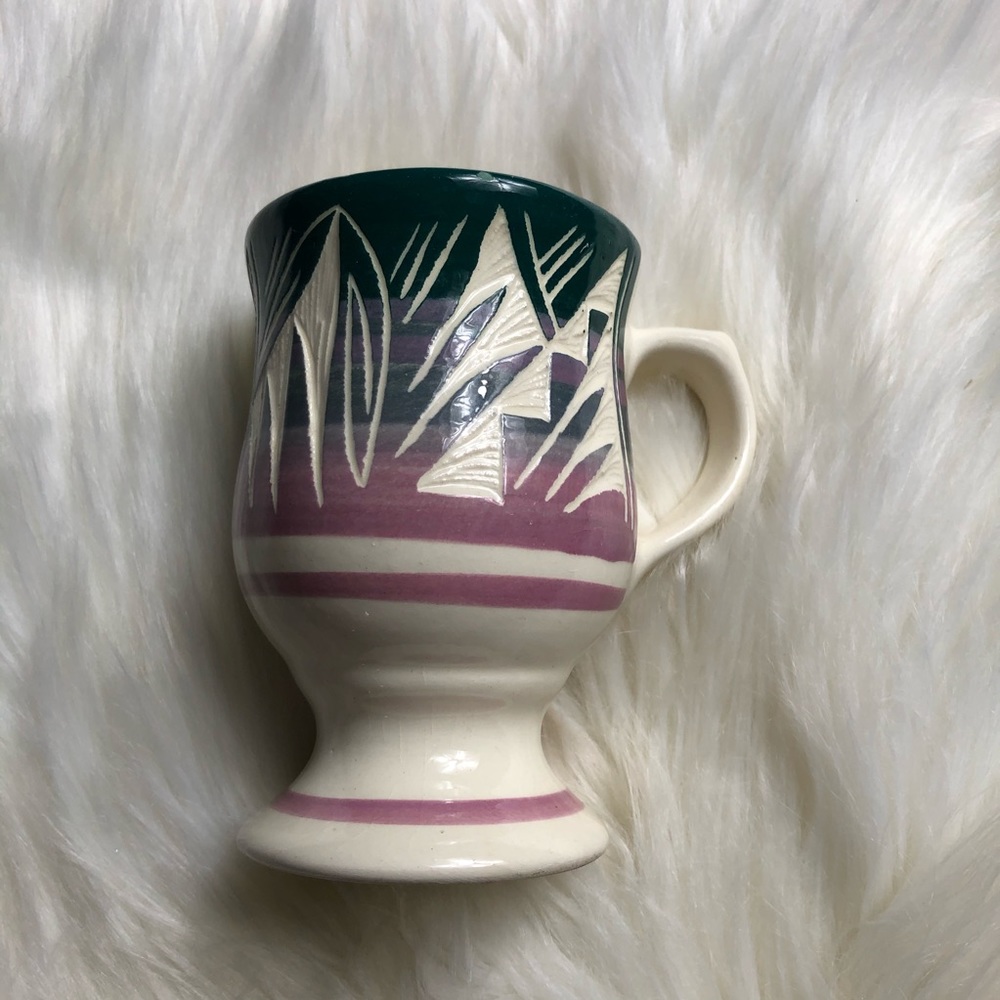 Rare Signed Mesa Verde Pottery Cup by V. Silas NAV